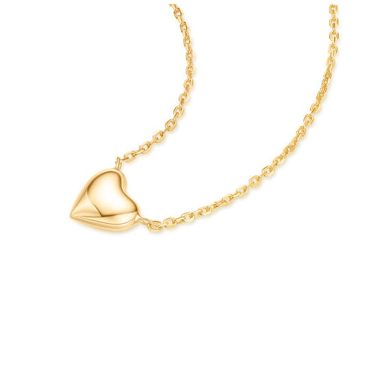  Sunny Sparkler - Necklace - Silver / 14kt GP - 45cm